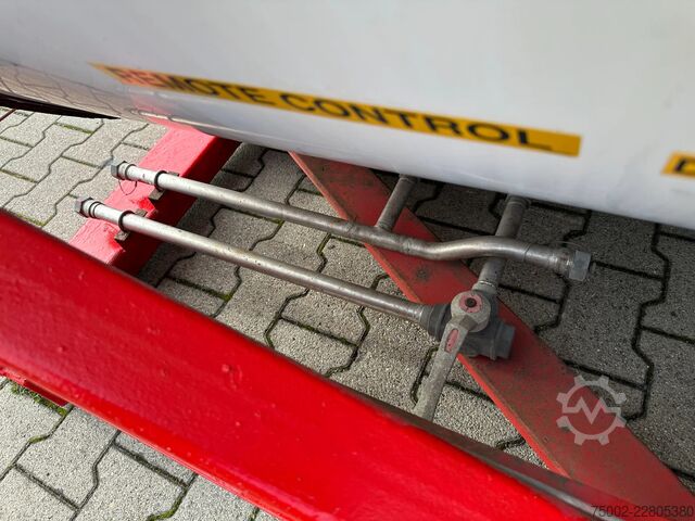 Container Van Hool 20FT  24.900L / 2 comp (2x 12.450L) / UN PORTAB...