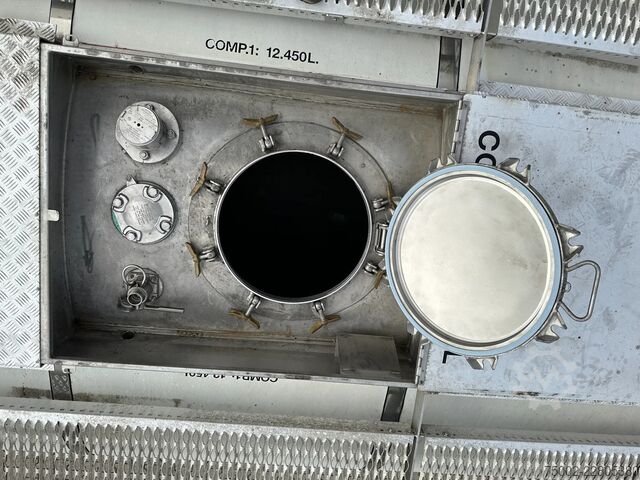 Container Van Hool 20FT  24.900L / 2 comp (2x 12.450L) / UN PORTAB...