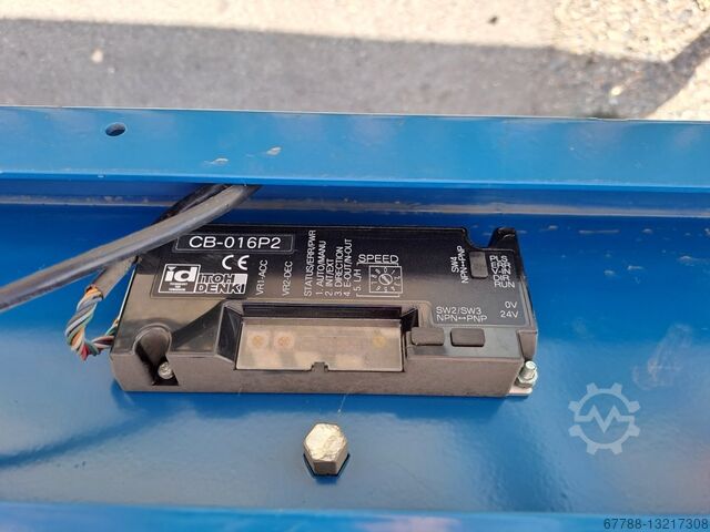 Roller conveyor transporter with 24V drive WDX APORTER 2200 x 500 mm