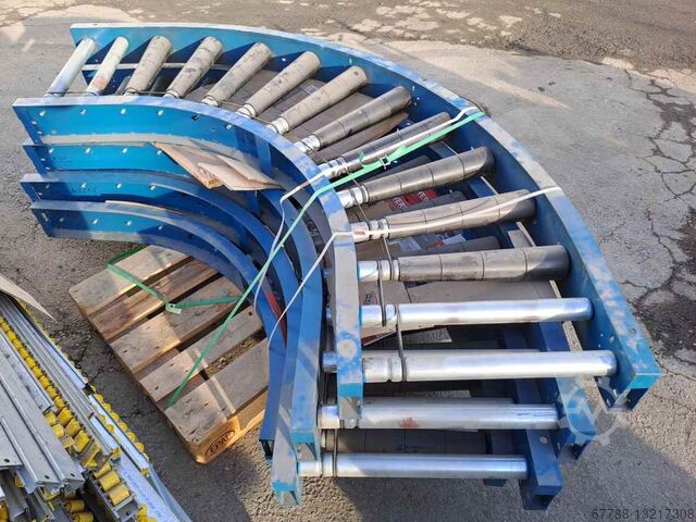Roller conveyor transporter with 24V drive WDX APORTER 2200 x 500 mm
