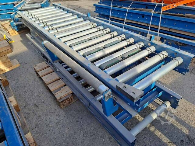 Roller conveyor transporter with 24V drive WDX APORTER 2200 x 500 mm