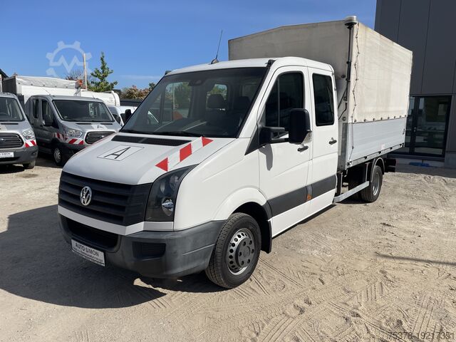 Tipper truck VW Crafter 50 Kipper DoKa *1.Hand+Klim