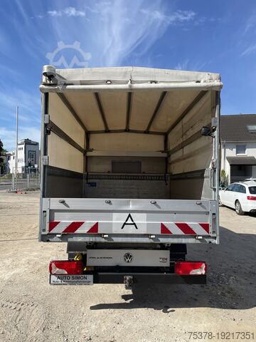 Tipper truck VW Crafter 50 Kipper DoKa *1.Hand+Klim