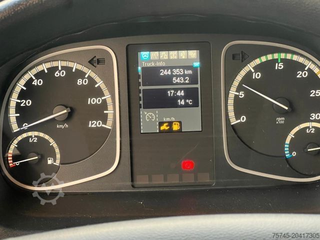 Transporter mit Koffer MERCEDES-BENZ ATEGO 816 * TEXTILKOFFER * 1T LBW *NAVI *