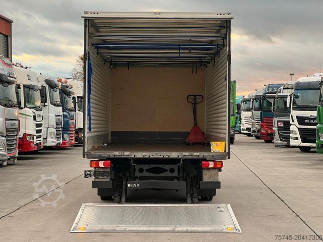 Box van MERCEDES-BENZ ATEGO 816 * TEXTILKOFFER * 1T LBW *NAVI *