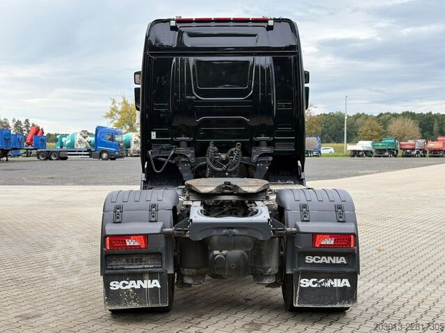 Standard tractor unit SCANIA R 500 4x4 Euro 6 SZM Kipphydraulik Blatt /Luf