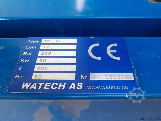 High Pressure Washing Machine / Pump WATECH AS MS36