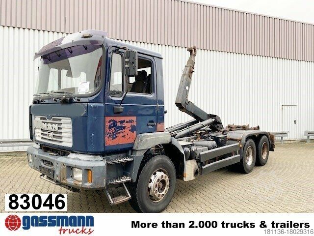 Roll-off tipper truck MAN T40 26.364/414 6x4, 6-Zylinder