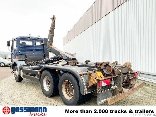 Roll-off tipper truck MAN T40 26.364/414 6x4, 6-Zylinder