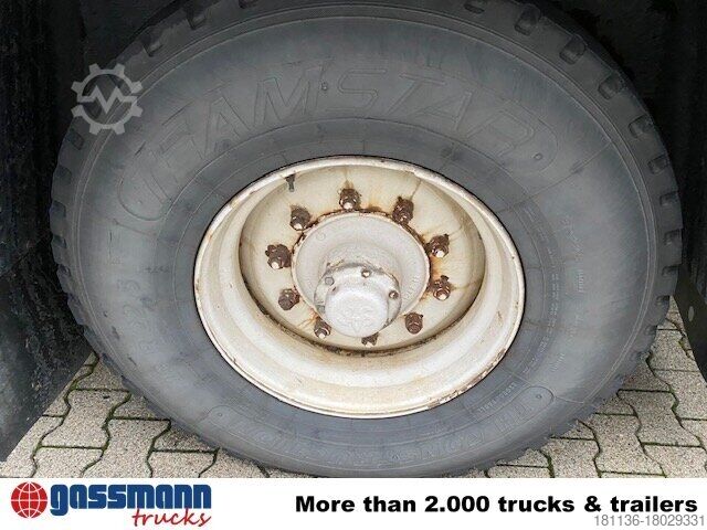 Semitrailer  Snow Sweeper P17B, V8-Motor, Kehrblasgerät, 4x