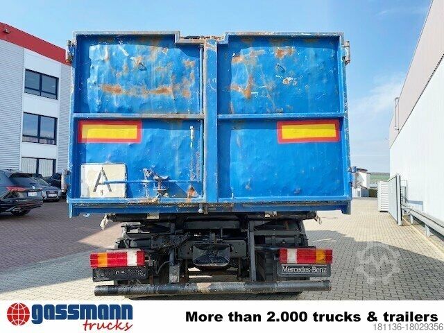 Kipper LKW Mercedes-Benz Atego 1823 4x2 mit Kran Palfinger PK10500, Kipper
