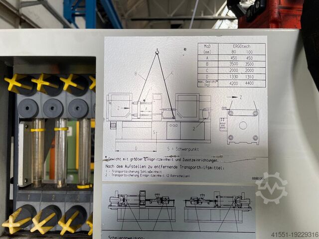 Spritzgiessmaschinen DEMAG ERGOtech system 800-310
