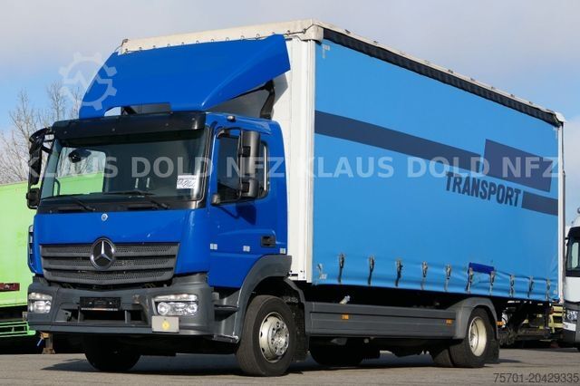 LKW mit Pritsche & Plane MERCEDES-BENZ Atego1224 Pritsche Plane 12t LBW Euro 6