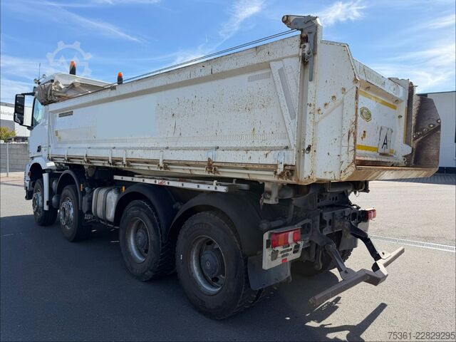 Dreiseitenkipper LKW MERCEDES-BENZ Arocs 4143 8X4/ 3S Kipper Meiller 41t RETARDER