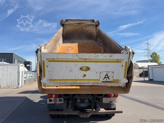 Dreiseitenkipper LKW MERCEDES-BENZ Arocs 4143 8X4/ 3S Kipper Meiller 41t RETARDER