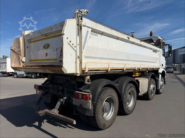 Dreiseitenkipper LKW MERCEDES-BENZ Arocs 4143 8X4/ 3S Kipper Meiller 41t RETARDER