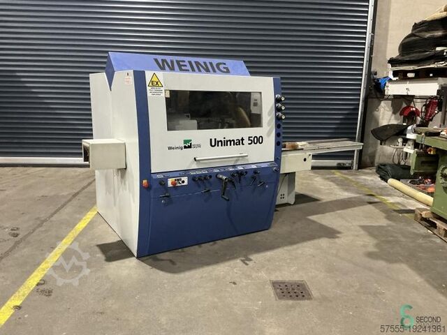 Four sided planers Weinig Unimat 500 2006 Weinig Unimat 500
