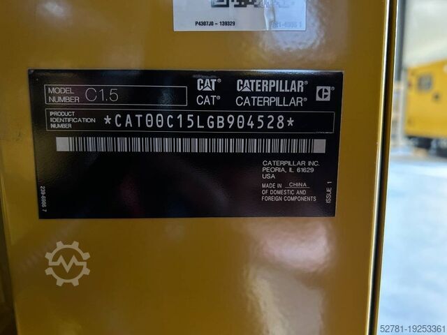 Generator set Caterpillar DE13.5E3 - 13.5 kVA Generator - DPX-18001