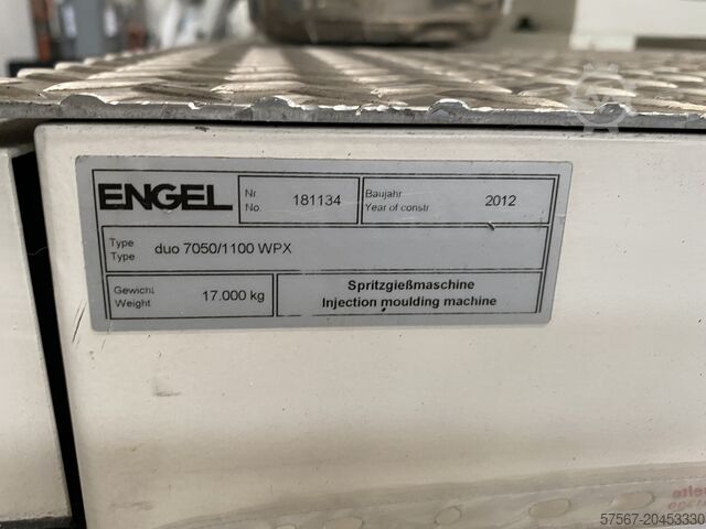 Injection molding machine ENGEL Duo7050/1100WPX
