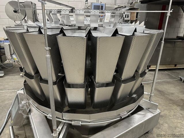 2012 MultiWeigh HDW 20-40-60 TWIN Mehrkopfwaage mit 20 Wiegebehältern Multiweigh HDW 20-40-60 TWIN