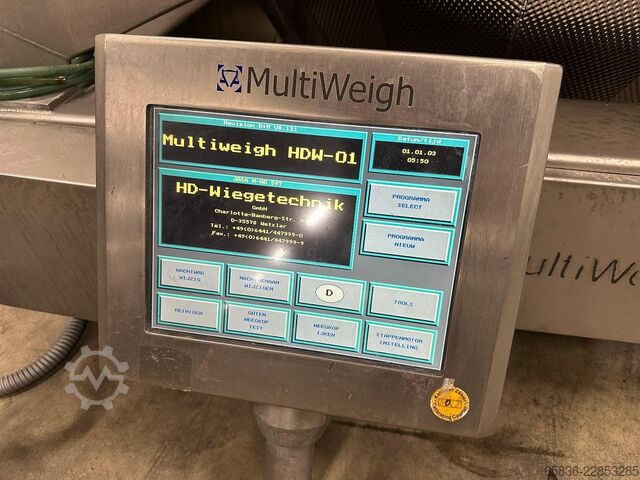 2012 MultiWeigh HDW 20-40-60 TWIN Mehrkopfwaage mit 20 Wiegebehältern Multiweigh HDW 20-40-60 TWIN