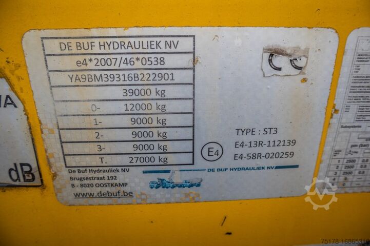 Mixer DE BUF BETON MIXER/MALAXEUR/MISCHER 12M3