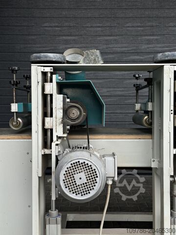 Aging machine, brushing machine, structuring machine