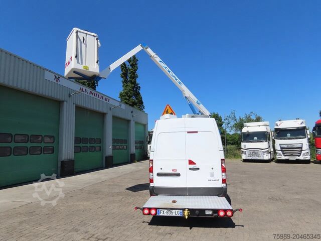 Hebebühne Renault Master 10,5 m,  3 seats, 3500 kg, euro6