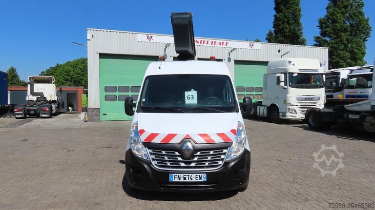 Hebebühne Renault Master 10,5 m,3 SEATS, KLUBB, 3500 kg, euro6
