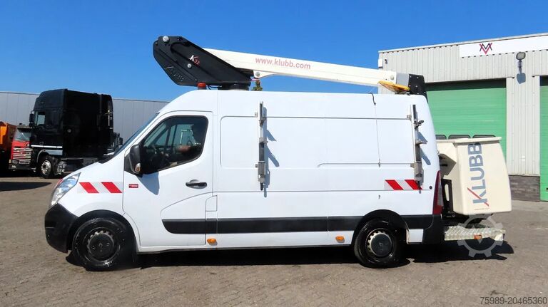 Hebebühne Renault Master 10,5 m,3 SEATS, KLUBB, 3500 kg, euro6