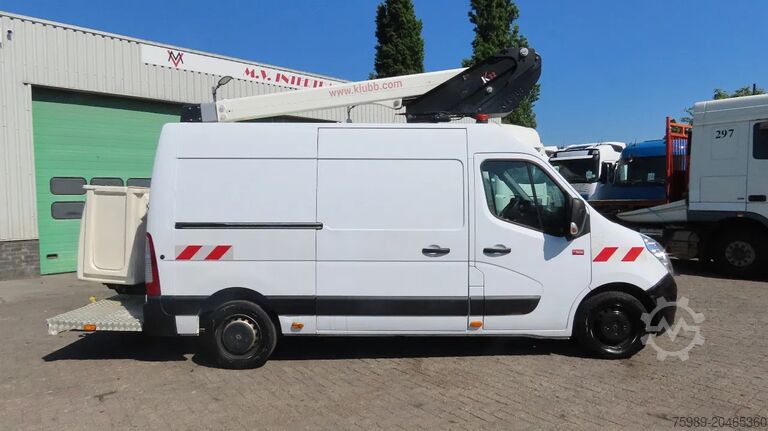 Hebebühne Renault Master 10,5 m,3 SEATS, KLUBB, 3500 kg, euro6