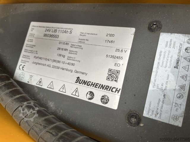 Electric Pallet Truck Jungheinrich EJE114