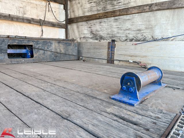 Tieflader-Sattelauflieger NOOTEBOOM OSD-33-02*Multi*Schwanenhals*Seilwinde*Stapler*