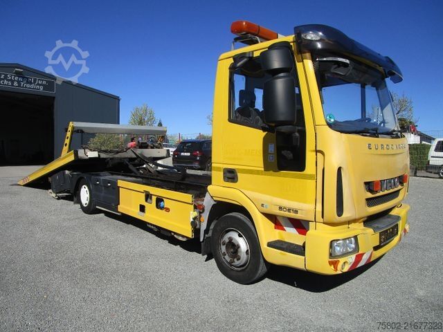 Autotransporter IVECO ML80E18 L *Schiebeplateau+Hubbrille+AHK+Funk*