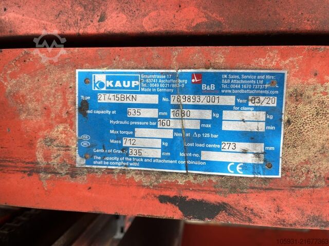 Fassklammer Kaup 2T415BKN