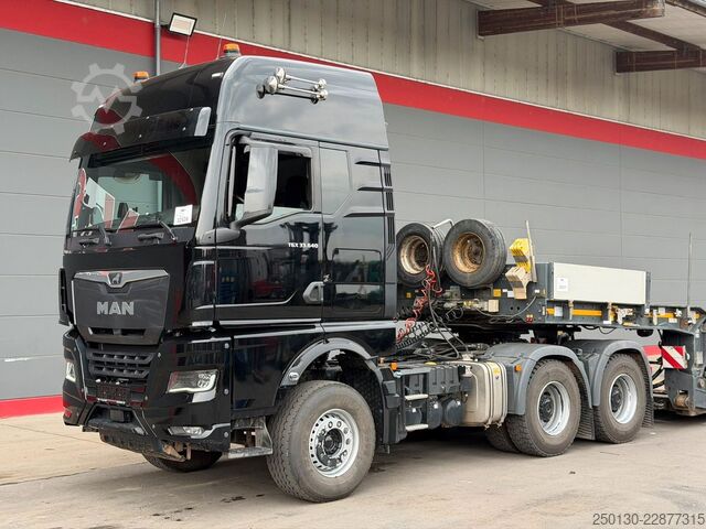 Special purpose truck MAN TGS 33.640 6x4 BL Faymonville3.Achs Tiefladerzug