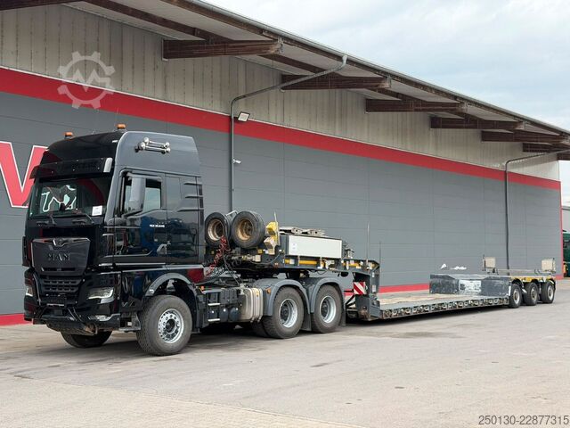 Special purpose truck MAN TGS 33.640 6x4 BL Faymonville3.Achs Tiefladerzug