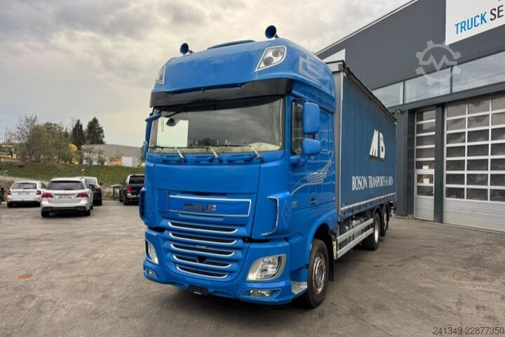 LKW mit Pritsche & Plane DAF XF510 6x2