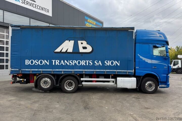 LKW mit Pritsche & Plane DAF XF510 6x2