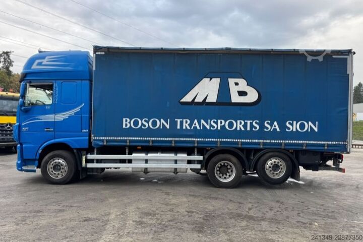 LKW mit Pritsche & Plane DAF XF510 6x2