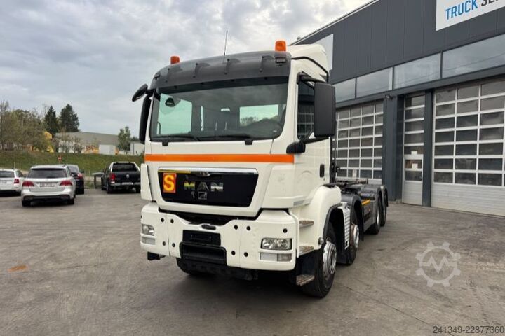 Abrollkipper MAN TGS 35.480 8x4 Hiab 26T