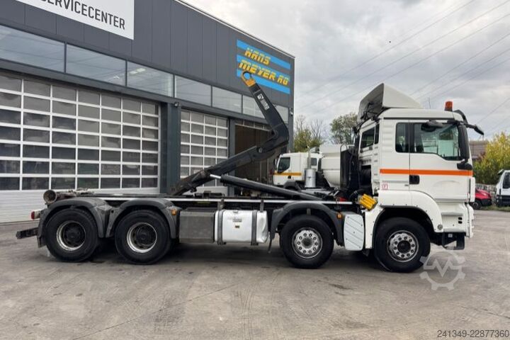 Abrollkipper MAN TGS 35.480 8x4 Hiab 26T