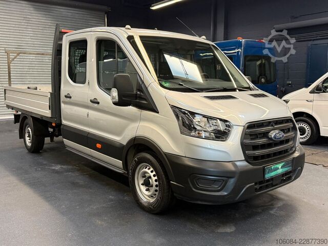 Pritschenwagen FORD Transit 350 Doppelkabine Pritsche L3 1.Hand AHK