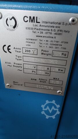 Mot. Rohrbiegemaschine ERCOLINA Top Bender