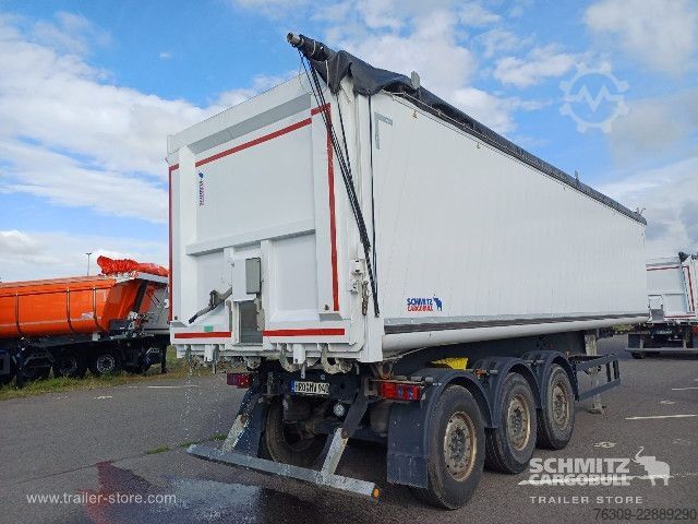 Tipper semitrailer Schmitz Cargobull Kipper Alukastenmulde 52m³