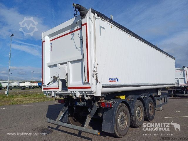 Tipper semitrailer Schmitz Cargobull Kipper Alukastenmulde 52m³