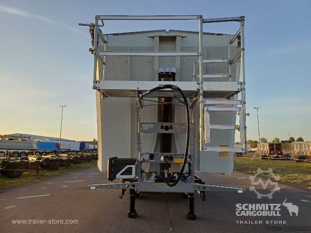 Tipper semitrailer Schmitz Cargobull Kipper Alukastenmulde 52m³