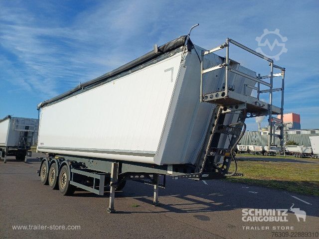 Tipper semitrailer Schmitz Cargobull Kipper Alukastenmulde 52m³