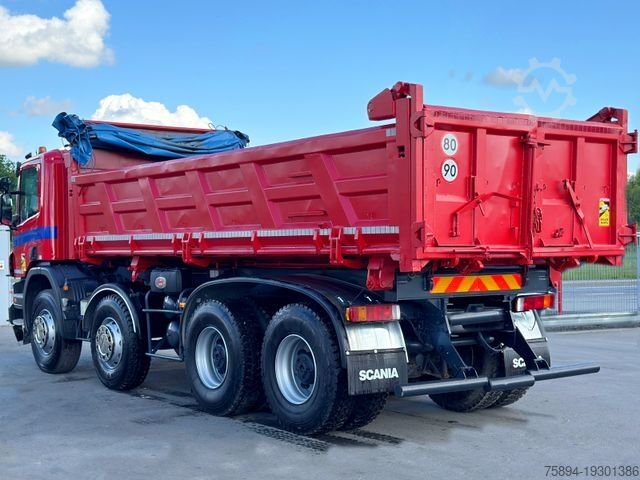 Kipper LKW SCANIA P 380 Kipper 6,10m + BORDMATIC* 8x4