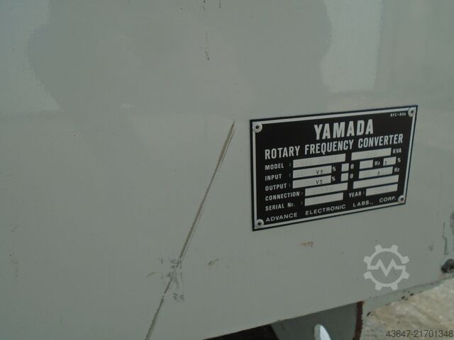 Motorgenerator 50-60Hz, Yamada yamada RFC-3543E